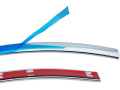 Chromleiste f&uuml;r die untere Fensterkontur Peugeot 208 12-15 & Peugeot 208 phase 2 15-19
