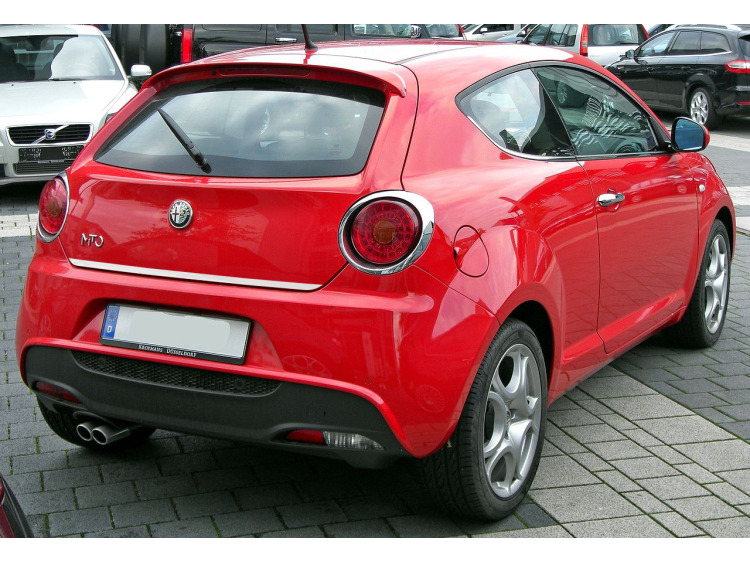Chrom-Zierleiste f&uuml;r Kofferraum Alfa Romeo Mito