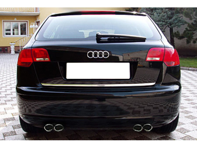ChromZierleiste für Kofferraum Audi A3 Série 2 Phase 2 Sportback 081Série 2 Sportback 0408 S3 06