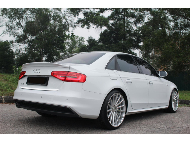 Chrom-Zierleiste f&uuml;r Kofferraum Audi A4 s&eacute;rie 3 07-11