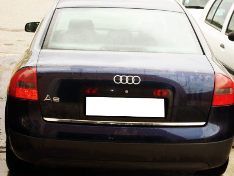 Chrom-Zierleiste f&uuml;r Kofferraum Audi A6 S&eacute;rie 2 97-01/S&eacute;rie 2 Avant 97-05/S&eacute;rie 2 Phase 2 01-04...