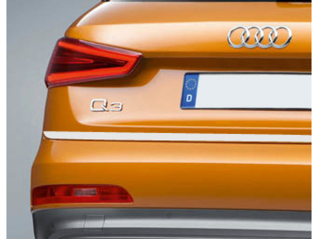 ChromZierleiste für Kofferraum Audi Q3