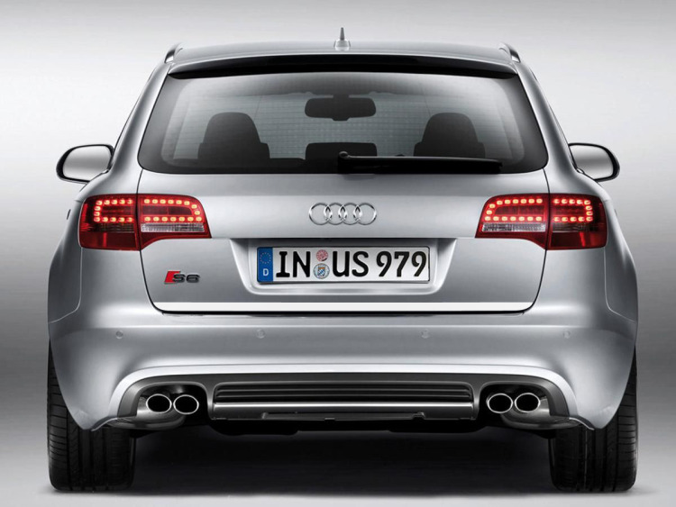 Chrom-Zierleiste f&uuml;r Kofferraum Audi S6 06-08