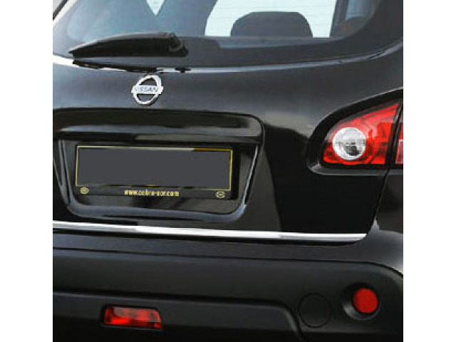 ChromZierleiste für Kofferraum Nissan Qashqai 2 0810 Qashqai 2 phase 2 10142 phase 30710ph