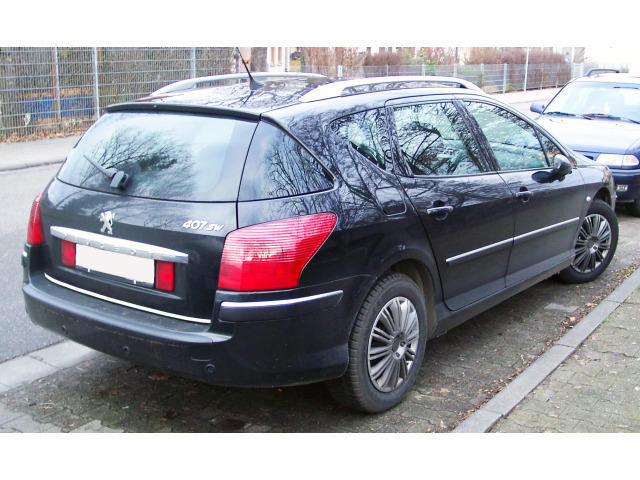 ChromZierleiste für Kofferraum Peugeot 407 SW