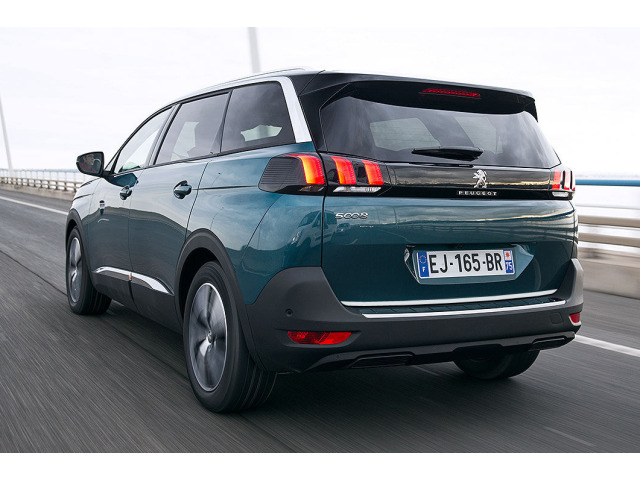 ChromZierleiste für Kofferraum Peugeot 5008 II 1724