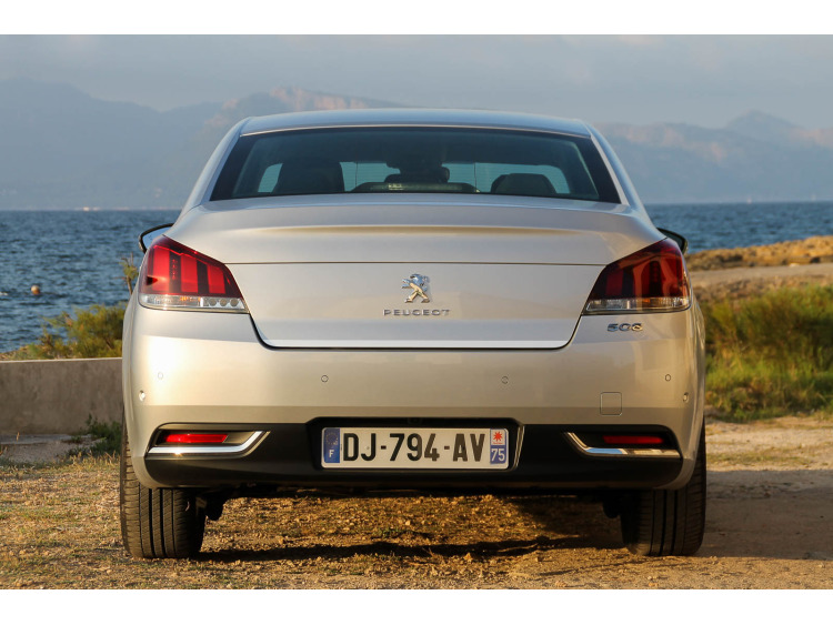 Chrom-Zierleiste f&uuml;r Kofferraum Peugeot 508 Berline phase 2