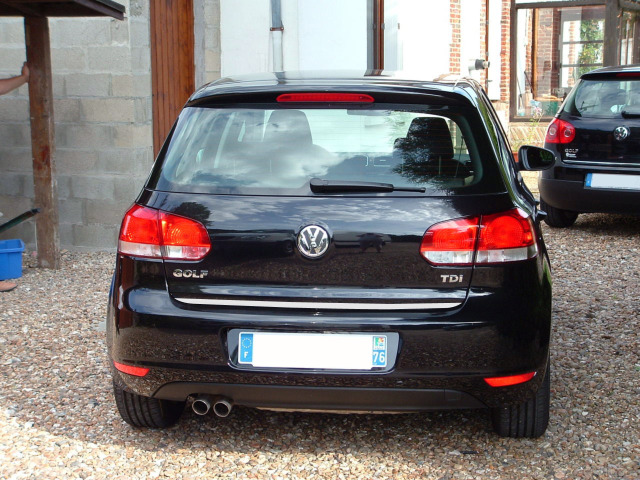 ChromZierleiste für Kofferraum VW Golf 6  VW Golf 6 cabriolet