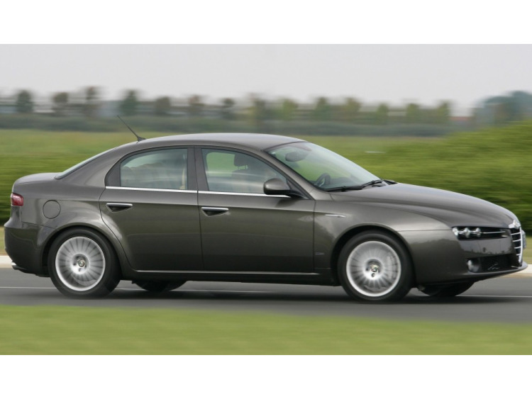 Chromleiste f&uuml;r die untere Fensterkontur Alfa Romeo 159