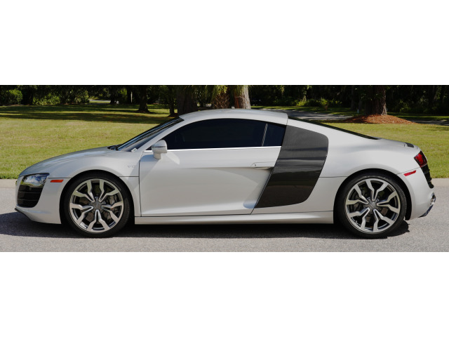 Chromleiste für die untere Fensterkontur Audi R8