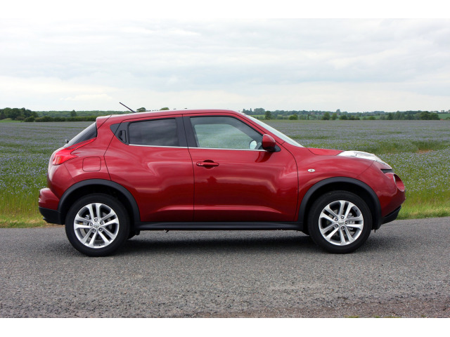 Chromleiste für die untere Fensterkontur Nissan Juke