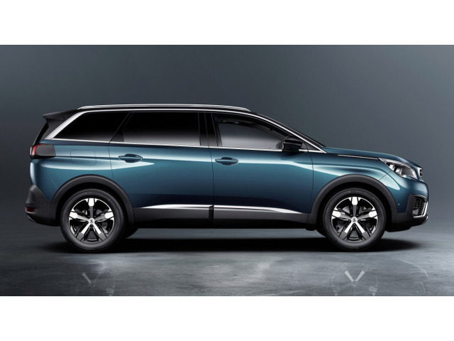 Chromleiste für die untere Fensterkontur Peugeot 5008 II 1724