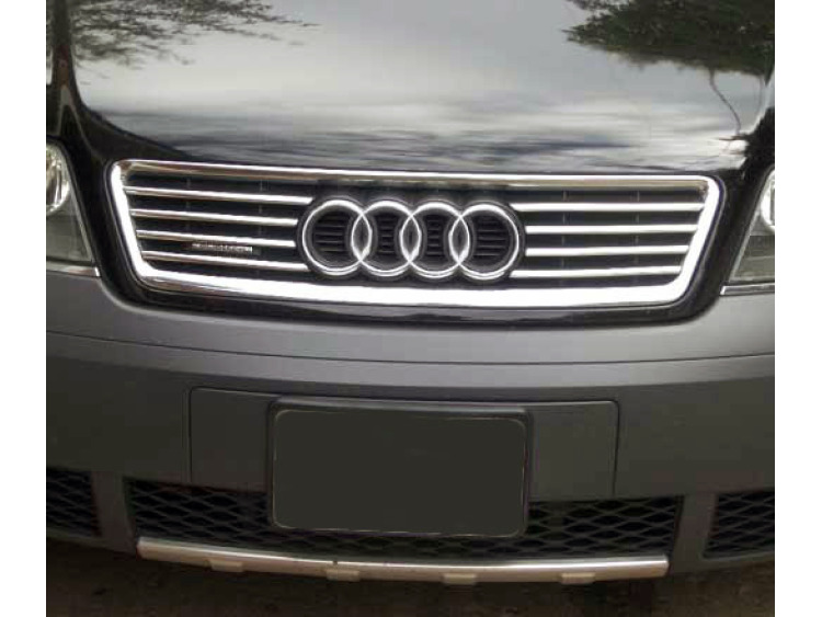 Chromleiste f&uuml;r K&uuml;hlergrill Audi A3 s&eacute;rie 1 96-00 Audi S3 98-03 Audi S3 sportback 98-03