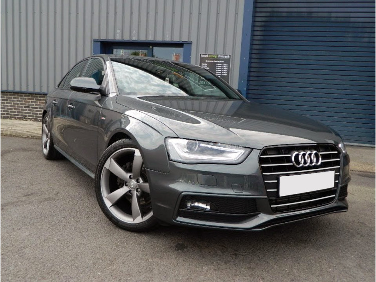 Chromleiste f&uuml;r K&uuml;hlergrill Audi A4 s&eacute;rie 4 15-26