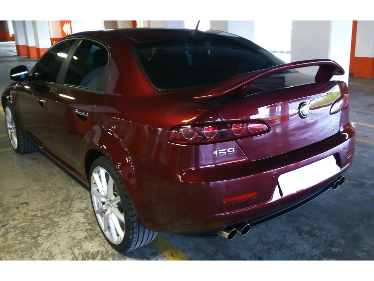 Heckspoiler / Fl&uuml;gel Alfa Romeo 159 v2 grundiert