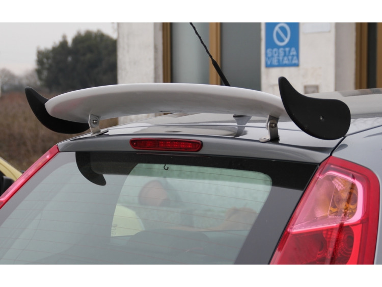 Heckspoiler / Fl&uuml;gel Fiat Grande Punto 05-09 & Fiat Punto phase 1 99-03 3p v4 grundiert