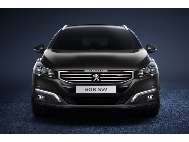 ZierChromleiste für KühlergrillOberteil Peugeot 508 Berline phase 2  Peugeot 508 SW phase 2