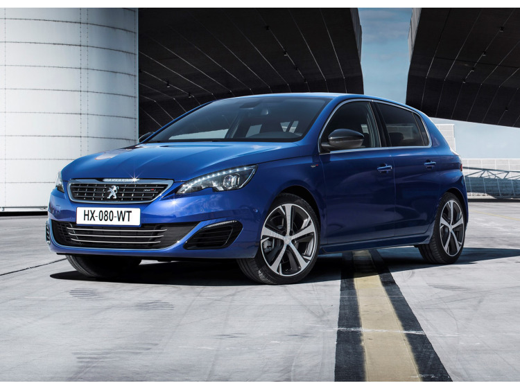 Zier-Chromleiste f&uuml;r K&uuml;hlergrill-Unterteil Peugeot 308 II 13-21 & Peugeot 308 II SW 14-21