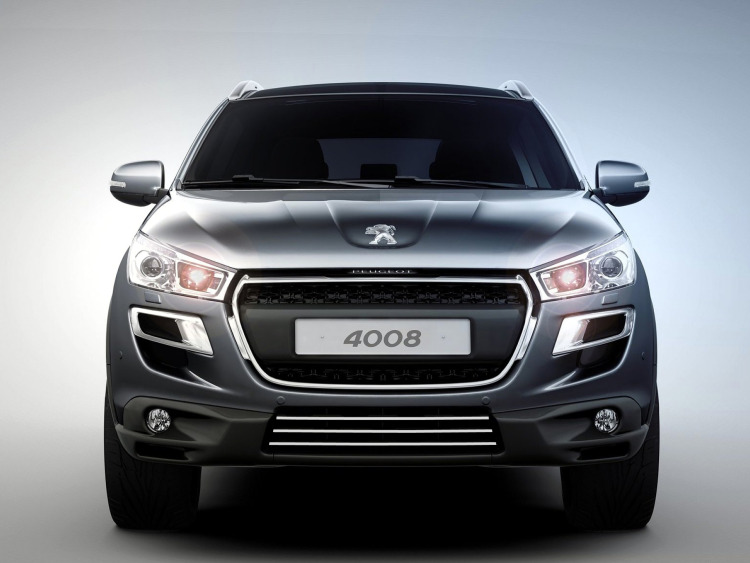 Zier-Chromleiste f&uuml;r K&uuml;hlergrill-Unterteil Peugeot 4008