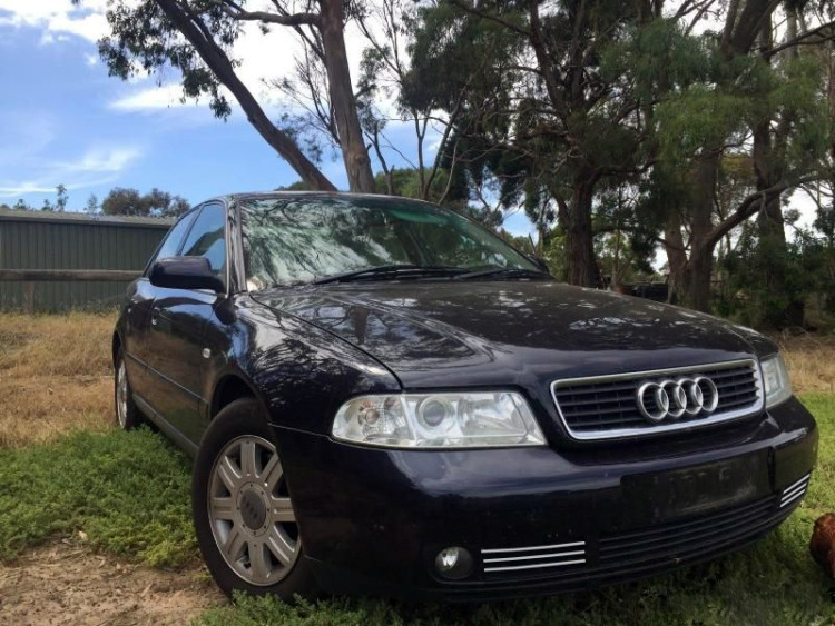 Zier-Chromleiste f&uuml;r Nebelscheinwerfer Audi A4 s&eacute;rie 1 phase 2 99-00