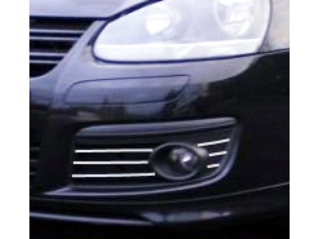 ZierChromleiste für Nebelscheinwerfer VW Golf 5 GT TDI