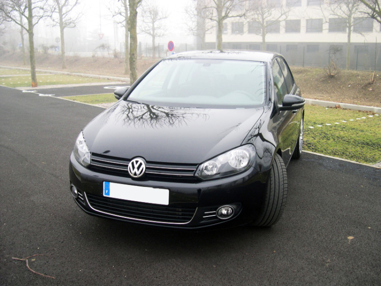 Zier-Chromleiste f&uuml;r Nebelscheinwerfer VW Golf 6 & VW Golf 6 cabriolet