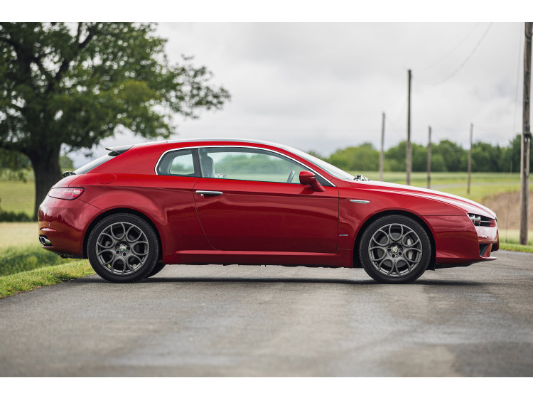 Zier-Chromleiste f&uuml;r seitliche Autofensterkonturen Alfa Romeo Brera