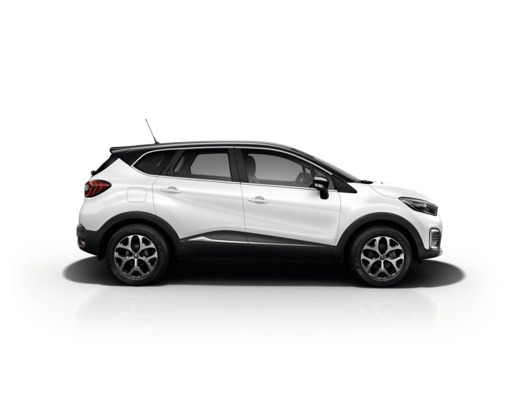Zier-Chromleiste f&uuml;r seitliche Autofensterkonturen Renault Captur